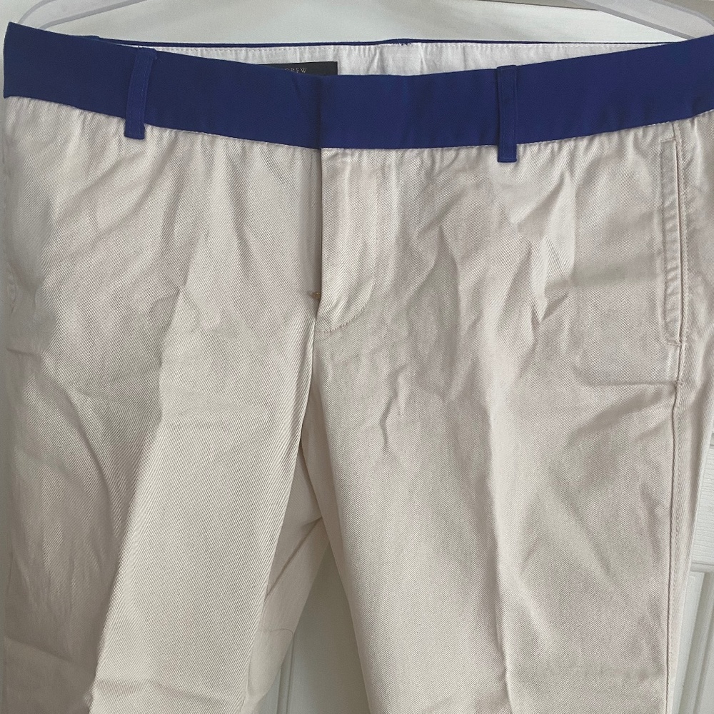 J Crew Scout Chino Colorblock Pants 12